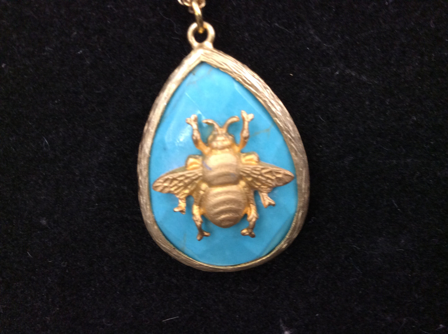 Honey Bee on Amethyst